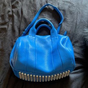 Alexander Wang | Rocco Stud-Bottom Bag, Royal Blue